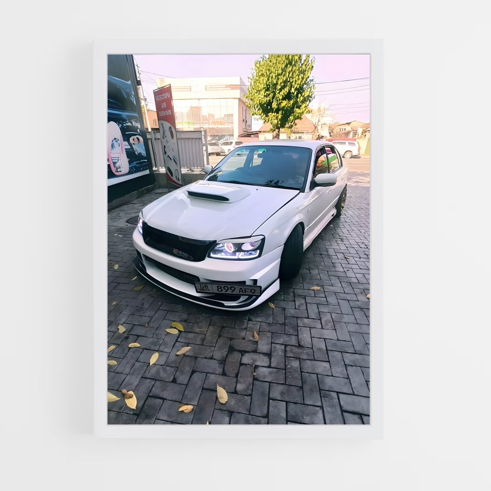 Poster Route de Brique – affiche Subaru (vue 3)